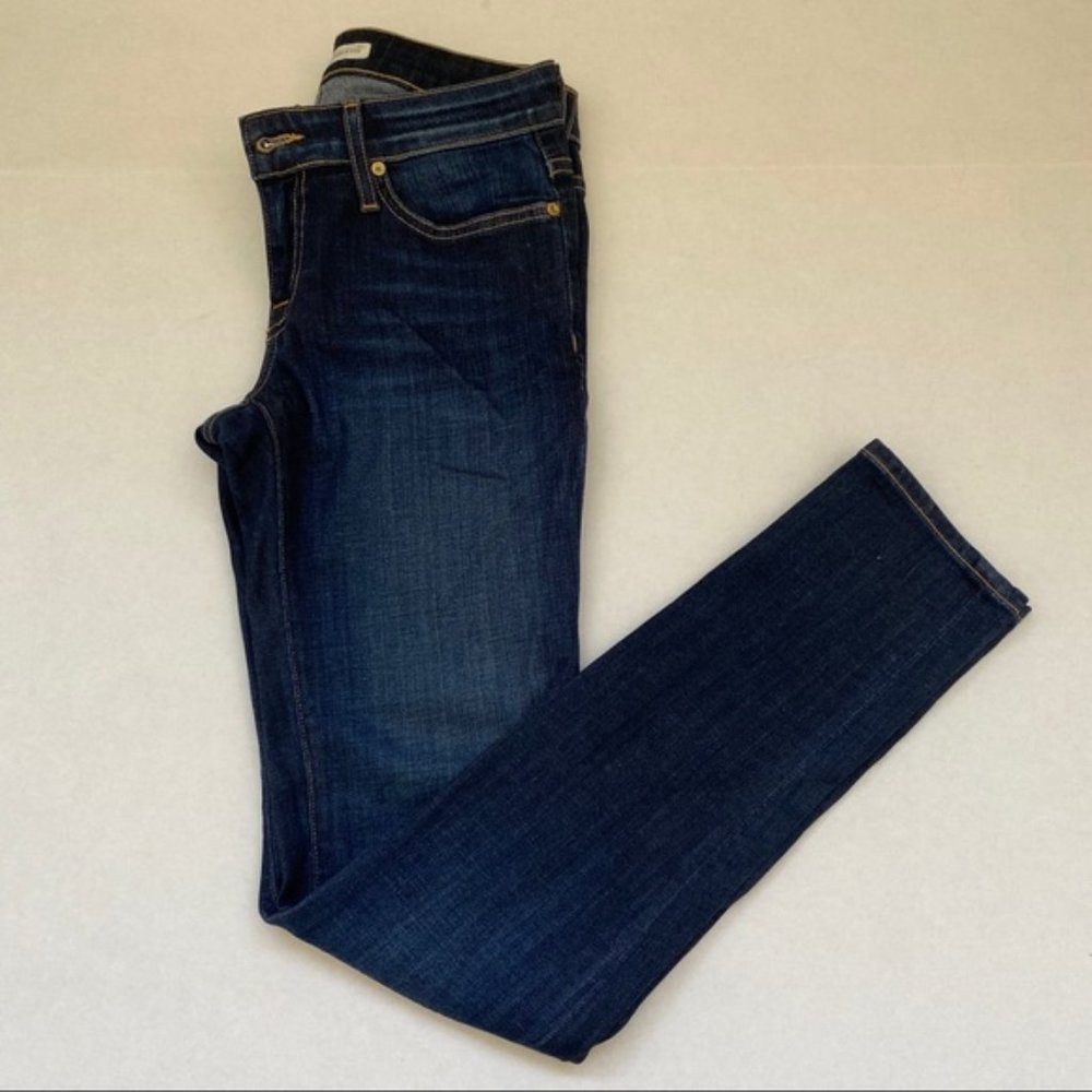 Joie Mid Rise Skinny Blue Jeans Sz 25